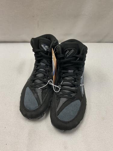 Used Asics Wrestling Shoes Black Junior 04.5 11490-s000274316