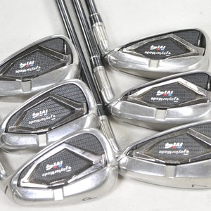 TaylorMade M4 5-PW Iron Set Regular Flex Right Fubuki TM6 Graphite # 220389