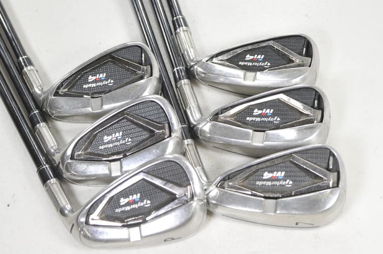 TaylorMade M4 5-PW Iron Set Regular Flex Right Fubuki TM6 Graphite # 220389