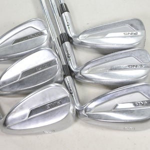 Ping G700 6-W,UW Iron Set Regular Flex Green Dot Right AWT 2.0 Steel # 220255