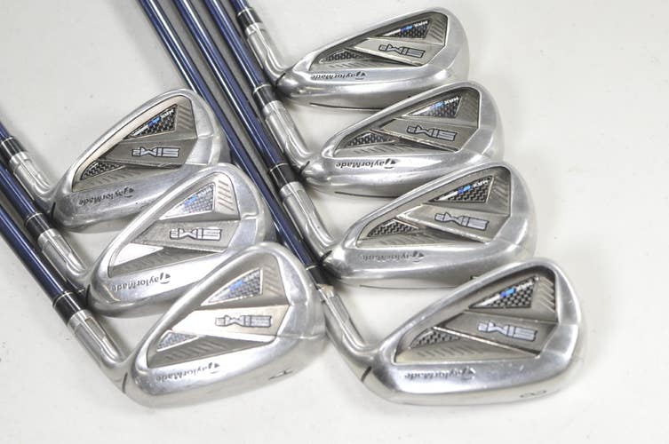 TaylorMade SIM2 Max 5-PW,AW Iron Set Senior Flex Ventus Blue 5 Graphite # 220385
