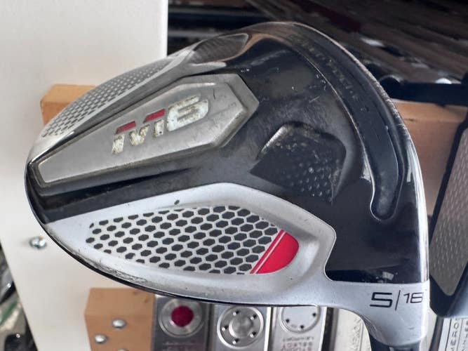 TaylorMade M6 18 (5) Fairway Wood Mitsubishi Kuro Kage 55 Regular Flex 1704