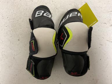 Used Bauer Vapor 2x Junior Elbow Pads White And Grey Sm 11855-s000205512