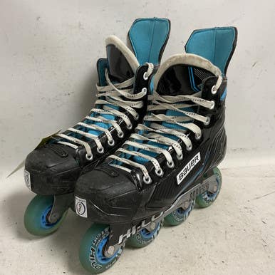 Used Bauer Rsx Roller Hockey Skates Black Senior 8 11855-s000205510