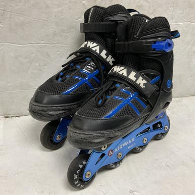 Used Airwalk Adj 5-8 Senior Rec Fitness Skates Cobalt Adjustable 11855-s000205489