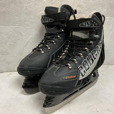 Used Cougar Hockey Skates Mens Softboot Skate Black Senior 6 11855-s000205480