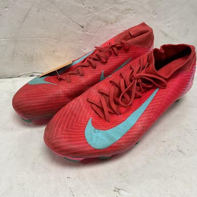 Used Nike Zoom Mercurial Superfly Hf9433-800 Soccer Cleats Pink Senior 10 11855-s000205475
