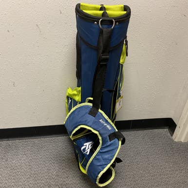Used Top Flite Men's Stand Bag Neon Green And Royal Blue 11855-s000205455