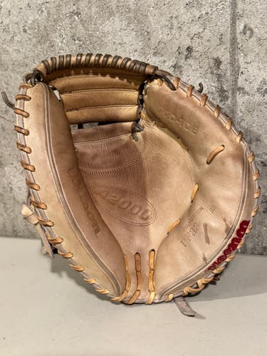 Wilson A2000 PF33 Pro Stock 33" Catcher's Mitt | Pedroia Fit | Excellent Condition