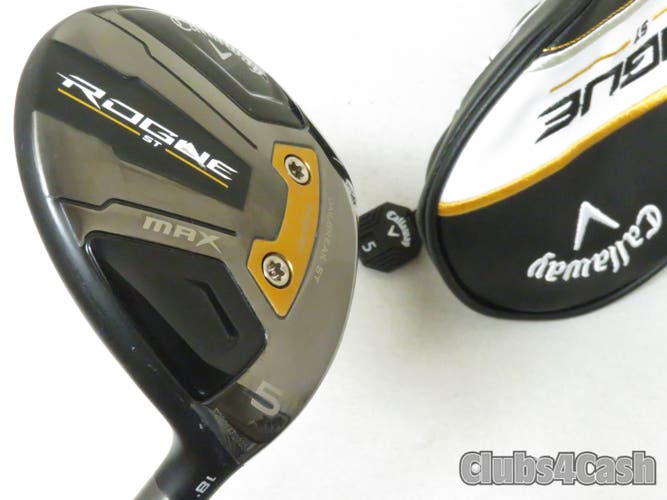 Callaway Rogue ST Max Fairway 18° 5 Wood Cypher Forty 4.0 LADIES +Cover NEW