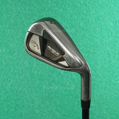 Callaway Rogue ST MAX Single 7 Iron Fujikura Vista Pro IR 70-S Graphite Stiff
