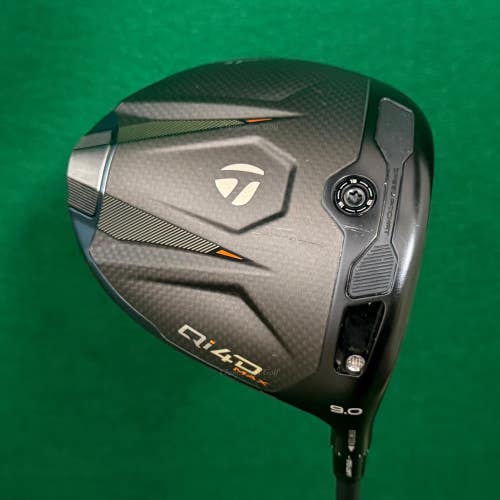 TaylorMade Qi4D Max 9 Driver Mitsubishi REAX Blue 50-R Graphite Regular w/HC