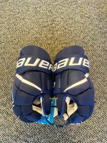 NEW Bauer Vapor Shift Pro Navy Blue Gloves 12"