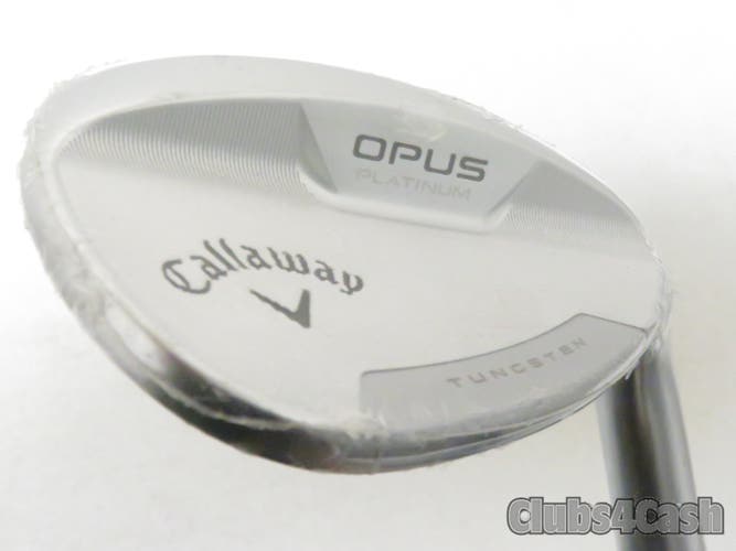 Callaway OPUS Platinum Chrome Wedge Dynamic Gold Mid 115 Gun Metal 58° 8 Z NEW