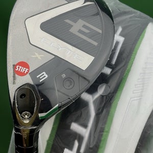 Callaway Elyte X Rescue 3-Hybrid 3H 18* LEFT Hand Denali Charcoal Stiff Flex LH