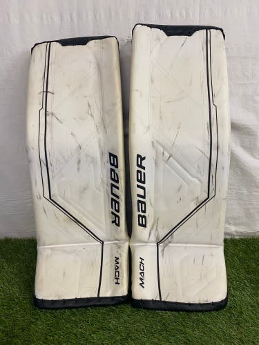 Bauer Supreme Mach Goalie Leg Pads | Senior Medium 34+1"