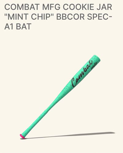 2026 Combat MFG Spec A1 Alloy BBCOR Certified Bat (-3) 30 oz 33" (New)