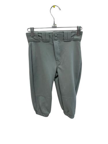 Used Easton Grey Boys Medium Knickers Baseball Pants Grey 11692-s000152158