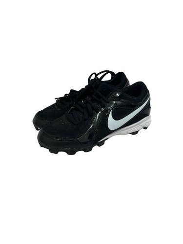 Used Nike Mvp Keystone Jr 4 Bb Sb Cleats Black 11692-s000152159