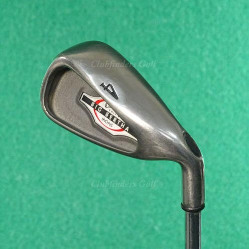Callaway Big Bertha 2002 Single 4 Iron Factory Constant Weight Steel Uniflex