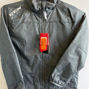 Gray Boys Small CCM Jacket (New)