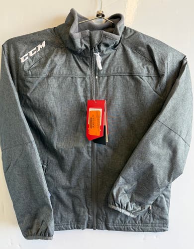 Gray Boys Small CCM Jacket (New)