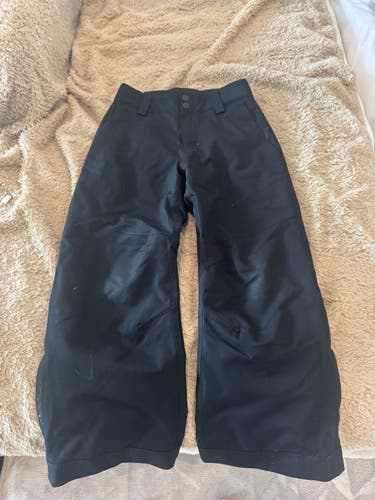 Black Unisex Youth Small Obermeyer Pants (Used)