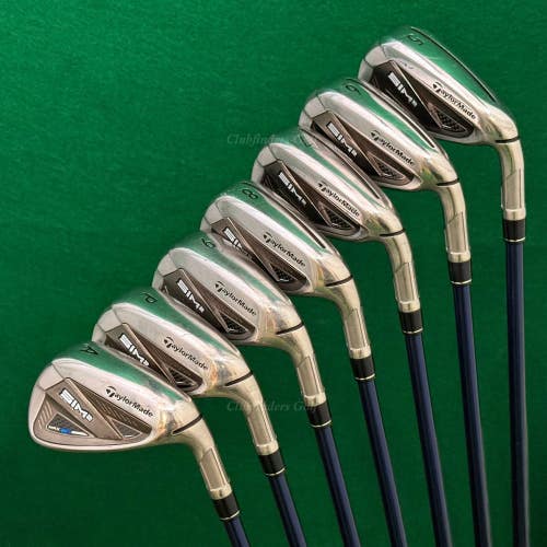 TaylorMade SIM 2 MAX 5-AW Iron Set Fujikura Ventus Blue 5-A Graphite Seniors