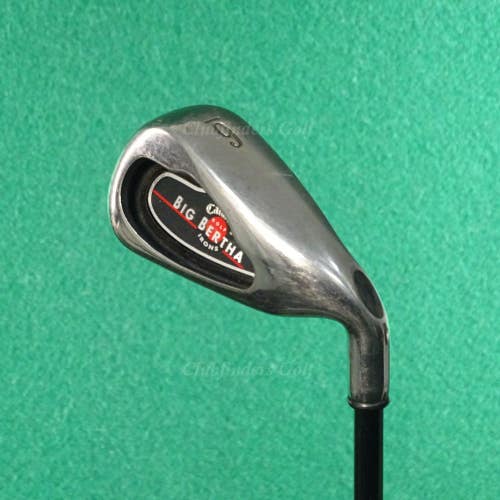 Callaway Big Bertha 2004 Single 6 Iron Factory RCH 75i Graphite Firm