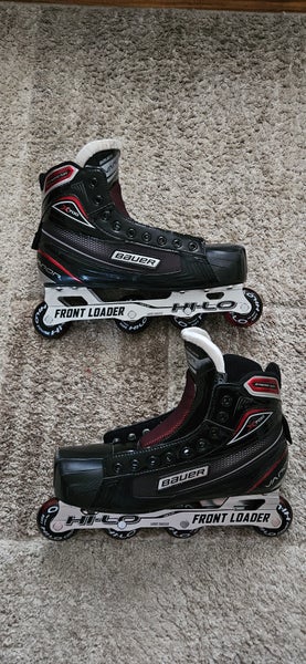 Bauer X700 size 10 Roller goalie skates BARELY USED