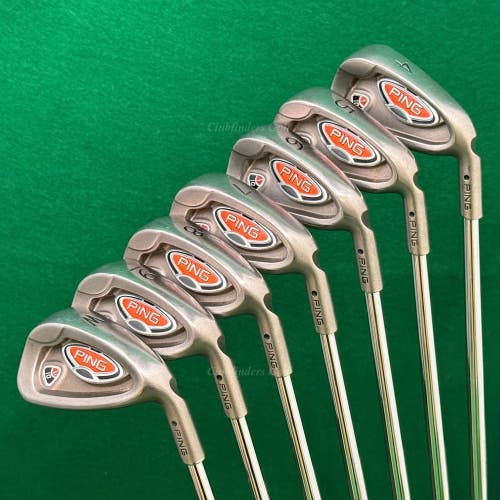 Ping i10 Black Dot 4-PW Iron Set Factory Ping AWT Steel Stiff