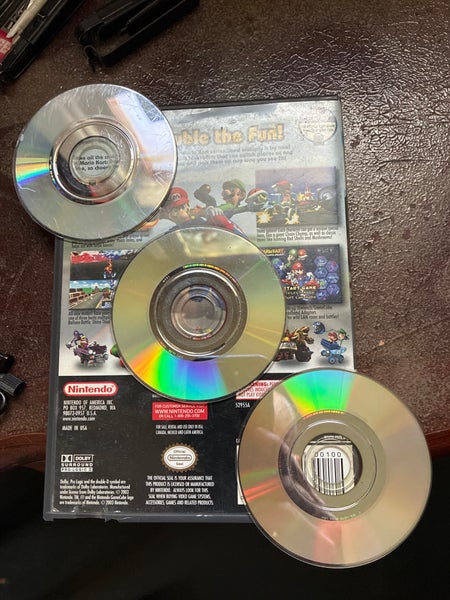Used Nintendo Game Cube Mario Kart Double Dash / Super Smash Bros Melee / Def Jam Vendetta