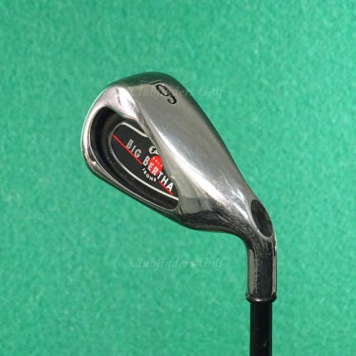 Callaway Big Bertha 2004 Single 6 Iron Factory RCH 75i Graphite Firm