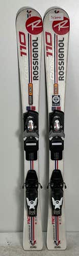 Kid's Rossignol 110 cm Edge Pro Jr Skis With Rossignol Comp J Bindings (Used)(SY3004)
