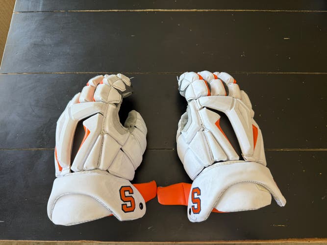 Syracuse Lacrosse Game Worn Gloves