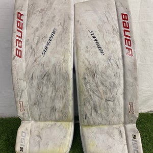 Senior Small Bauer Supreme S190 Goalie Leg Pads