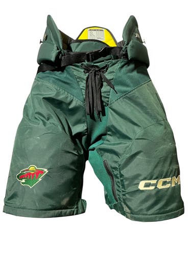 Wild Senior Large CCM HPTKXP Hockey Pants Pro Stock (Used) 2983