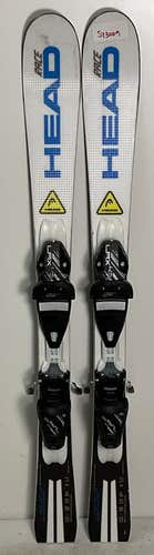 Kid's HEAD 110cm Worldcup Race Skis With Tyrolia LRX 4.5 Bindings (Used)(SY3009)