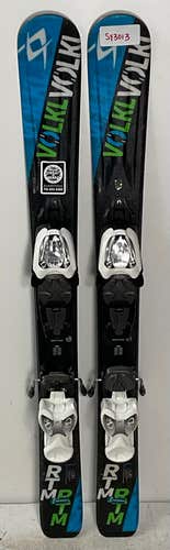 Kid's Volkl 90cm All Mountain RTM Jr Skis With Marker 4.5 Bindings (Used)(SY3013)