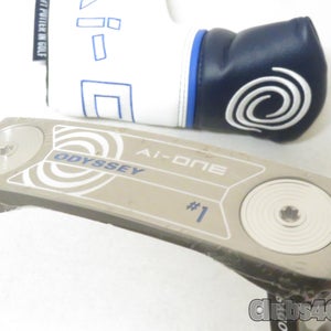 Odyssey Putter Ai-ONE #1 Silver Putter SL90 Stroke Lab 35" +Cover ... NEW