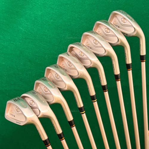 King Cobra Original Oversize Senior 3-PW,SW Iron Set Aldila VL Graphite Seniors
