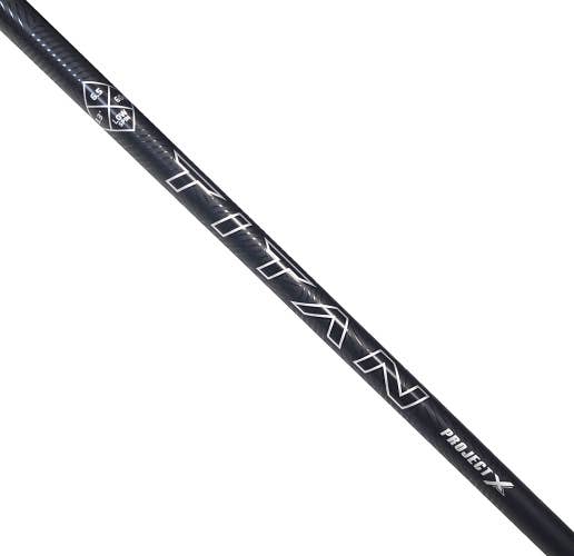 NEW Project X Titan Black 6.5 60 Driver Shaft X-Stiff Flex w/ Titleist GTS