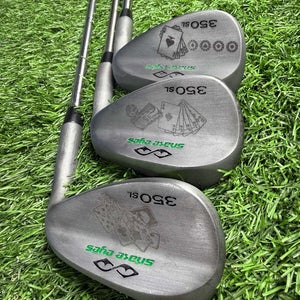 52-56-60-Wedge - Snake Eyes 350SL - Steel - Wedge Flex - RH (3pc)