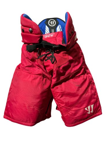 Warrior Covert QRE PRO Pro Stock Hockey Pants XL Red (Used) 7812