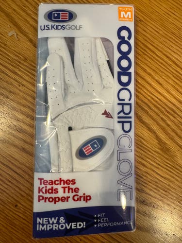 Medium US Kids Golf Left Hand Glove (New)