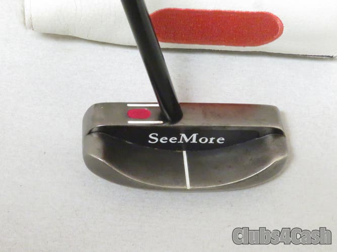 SeeMore Si1 Milled Putter Black Nickel 35" With Cover .. CLEAN