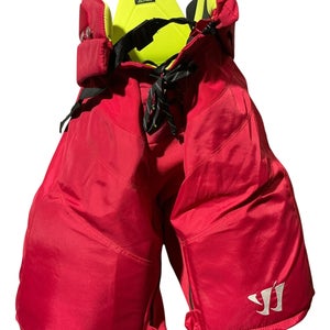 Warrior Alpha LX PRO Pro Stock Hockey Pants Large Red (Used) 4983