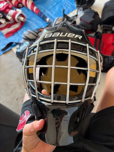 Junior Bauer NME 3 Goalie Mask (Used)