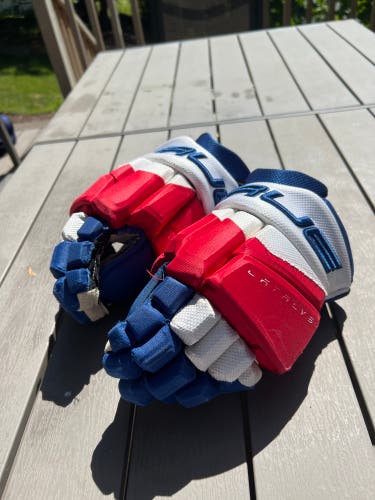 True Catalyst Pro - New York Rangers Pro Stock Gloves 13”