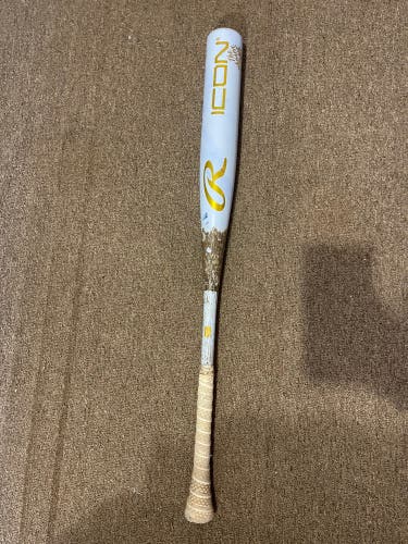 2026 Rawlings Icon Composite BBCOR Certified Bat (-3) 30 oz 33" (Used)